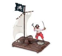 Papo -Dipinta a mano- figurina-Pirati e corsari-La zattera-60253-Adatto a bambini e bambine - A partire dai 3 anni di età