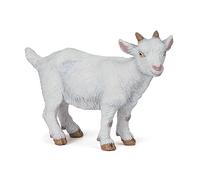 Papo -Dipinta a mano- figurina-Vita nella fattoria-Capretto bianco-51146-Collezione -Adatto a bambini e bambine - A partire dai 3 anni di età