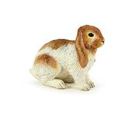 Papo -Dipinta a mano- figurina-Vita nella fattoria-Coniglio ariete-51173-Collezione -Adatto a bambini e bambine - A partire dai 3 anni di età