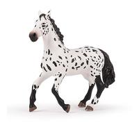 PAPO -Dipinta a mano- Grande Figurina- Cavallo Appaloosa Grande -50199 -Adatto a bambini e bambine - A partire dai 3 anni di età