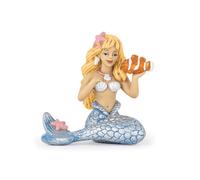 Papo - Dipinto a mano - Figurina - Il mondo incantato - Sirena d'argento - 39