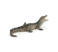 Papo - Figura Baby Coccodrillo - Cucciolo Rettile per Bambini dai 3 Anni - Animale Selvaggio Realistico - Plastica Resistente e Sicura - Dipinto a Mano - Collezione La Vita Selvaggia 50137