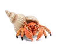 Papo - Figura Granchio Eremita - Animale Marino per Bambini dai 3 Anni in su - 6,1 x 4,4 x 2,8 cm - Plastica Realistica - Dipinta a Mano - Collezione Mondo Marino - 56054