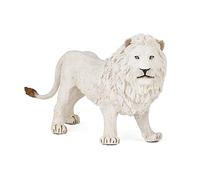Papo Wild Animal Kingdom Leone Bianco Statuetta, Colore, Small, 50074