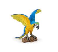 PAPO - Figurina Pappagallo Ara blu da 3 anni - Fauna selvatica - Collezione - jouet enfant - Dai 3 anni di età