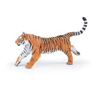 Papo - Figura Tigre in Corsa per Bambini 3 Anni+ - Giocattolo Educativo Animale Selvatico Realistico - Felino Asiatico Dipinto a Mano - Modellino da Collezione Fauna Selvatica - Ref. 50321