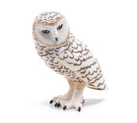 PAPO - Figurina animale - Gufo delle nevi, maestoso uccello polare, giocattolo per bambini da 3 anni - Scoperta degli animali del Grande Nord e consapevolezza ambientale