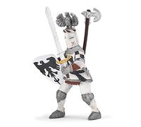 Papo - Figurina Chevalier Blanc au Cimier, Valeur et Noblesse, Jouet enfant dès 3 Ans - Immersione nell'epica medievale e leggendaria