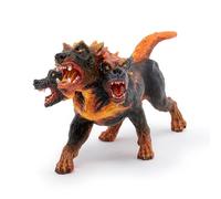 Papo - Grande Figura - Cerbero di Fuoco 36036, Guardiano delle Leggende, 15 cm, Giocattolo Bambini Medievale Fantasy, Creatura Infiammata per Storie Eroiche dai 3 Anni