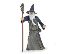 PAPO Medieval-Fantasy Procedura Guidata 36021-Statuetta Wizard World, Colore Blu-Marrone, 36021