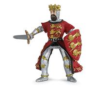 Papo Medieval-Fantasy Tiere 39338-Re Riccardo, Colore Rosso-Oro-Argento, 39338