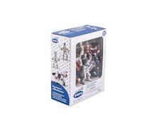Papo -Dipinta a mano- figurina -Mini PLUS Cavalieri (Tubo, 12 pz)-33022-Collezio