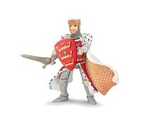 Papo MITTELALTER-Fantasy Re König Arthur, Rosso, Colore Bianco, 39950
