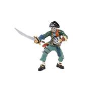 Papo - Statuetta Pirata Zombie Realistica - 3 Anni + - Collezione Pirati - Gioco Creativo Avventura Pirata - Idea Regalo Giocattolo Bambina Bambino