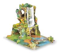 PAPO - La giungla - Giocattolo decorativo della giungla - 3 anni - Animali selvatici - Figure non incluse - Facile da montare - Immaginazione e creatività - 46 x 33 x 36 - Educativo - Idea regalo