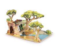 Papo- The Savannah isiplay Animal Statuetta, Multicolore, Piccolo, 60113