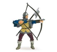 Papo Figurina Medioevo Mitico Arciere Blu 39385 – Dipinta a mano – A partire dai 3 anni