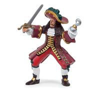 Papo -Dipinta a mano- figurina-Pirati e corsari-Capitan Uncino-39420-Collezione-Adatto a bambini e bambine - A partire dai 3 anni di età
