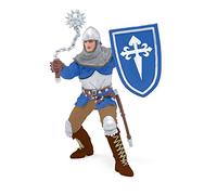 Papo - Statuetta Cavaliere con Mazza d’Armi Realistica - 3 Anni + - Collezione Fantastico & Medievale - Gioco Creativo Combattimento Medievale - Idea Regalo Giocattolo Bambina Bambino