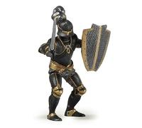 Papo Figurina – Medioevo Mitico Cavaliere in armatura nera – Dipinta a mano – 39275 – 3+ anni