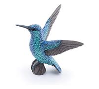 Papo - Figurina di animale - Colibrì, Éclat de la Vie Sauvage, Figurina dipinta a mano per bambini da 3 anni - Bellezza della natura e importanza della biodiversità