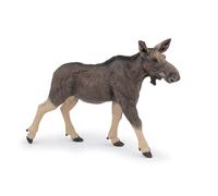 PAPO - Statuetta di alce femmina - Animali della foresta boreale - Da collezione - per bambini - Ragazzi e ragazze - dai 3 anni in su