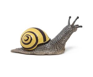 Papo - Statuetta Lumaca dei Boschi Realistica - 3 Anni + - Collezione Animali del Giardino - Gioco Educativo Piccole Creature - Idea Regalo Giocattolo Bambina Bambino