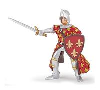 Papo - Statuetta Principe Philippe Rosso Realistica - 3 Anni + - Collezione Fantastico & Medievale - Gioco Creativo Universo Reale - Idea Regalo Giocattolo Bambina Bambino