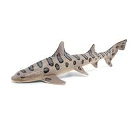 Papo - Statuetta animale - Squalo leopardo, Giocattoli marini per bambini da 3 anni - Alla scoperta delle creature sottomarine attraverso il gioco educativo