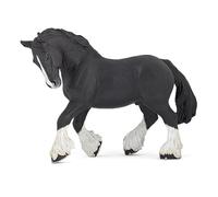 Papo - Figurina Cavallo Nero - Dai 3 anni in su - Realistica - Cavallo e pony - Giocattolo educativo - Dipinta a mano - Regalo per bambini - Adatta a bambini e toddler - 51517