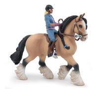 Papo Figura Tinker con la sua giovane cavallerizza 12 cm Mondo dei Cavalli