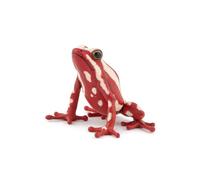 PAPO - Statuetta tricolore di rana con dardo avvelenato - Animali della foresta tropicale - Da collezione - per bambini - Ragazzi e ragazze - dai 3 anni in su