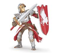 Papo -Dipinta a mano- figurina-Medioevo Mitico-Cavaliere grifone-39956-Collezione -Adatto a bambini e bambine - A partire dai 3 anni di età