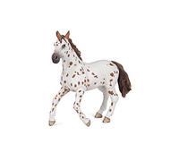Papo Figurina Cavallo marrone Appaloosa 51509 – Dipinta a mano – A partire da 3 anni