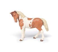 Papo - Statuina Giumenta Pinto Realistica - 3 Anni + - Collezione Cavalli - Gioco Creativo Mondo Equestre - Idea Regalo Giocattolo Bambina Bambino