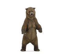PAPO -Dipinta a mano- figurina-Fauna Selvatica -Grizzly-50153-Collezione -Adatto a bambini e bambine - A partire dai 3 anni di età