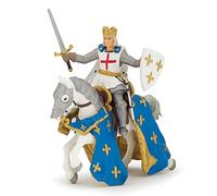 Figura di San Luigi e Il Suo Cavallo, Collezione Medievale, Bambini 3+ Anni