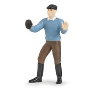 Papo - Statuina Stalliere Realistica - 3 Anni + - Collezione Cavalli e Pony - Gioco Creativo Cura dei Cavalli - Idea Regalo Giocattolo Bambina Bambino
