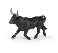 Papo Toro Camarguais LA Vie A LA Fattoria, 51182, Multicolore Ferme Statuetta, Colore Nero