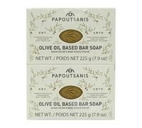 Papoutsanis Pure Greek Olive Oil Soap 6 PACK of 8.8 Oz (250g) Bars by Papoutsanis