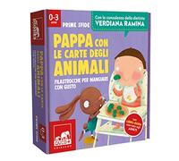 Pappa con le carte degli animali. Filastrocche per mangiare con gusto. Ediz. a colori. Con 35 carte. Con libro-guida riservato agli adulti