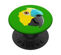 Pappagallo amazzonico dalla fronte blu PopSockets PopGrip Adesivo