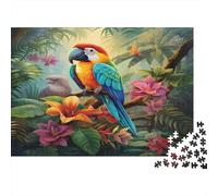 pappagallo colore Puzzles 1000 Pezzi In puzzle A Rompicapo in Cartone, Un Set Di Puzzle A Rompicapo Per Relax E Meditazione, Ideale Per Puzzle Di Decorazione Bellissimo, Attività in Famig