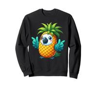Pappagallo in costume da ananas Felpa