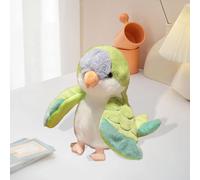 Pappagallo, pupazzo da 20 cm, peluche per raccontare storie, gioco di ruolo