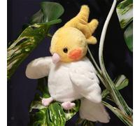 Pappagallo, pupazzo da 20 cm, peluche per raccontare storie, gioco di ruolo