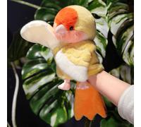 Pappagallo, pupazzo da 20 cm, peluche per raccontare storie, gioco di ruolo