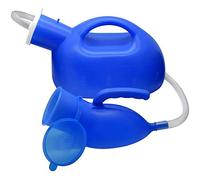 Pappagallo urina bottiglia Orinatoio da uomo portatile maschile a tenuta stagna a capacità elevata da 2000 ml, porta pipì in plastica grande per ospedale, incontinenza, anziani, viaggio,campeggio