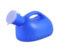 Pappagallo Urina Uomo,Urinatoio Uomo Portatile,Urinatoio da Uomo con Coperchio,Bottiglie per Urina,Orinatoio con Coperchio,Pappagallo Portatile,Urinale Odore Per Uomini,per Viaggi,Auto,Campeggio,Blu