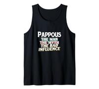 Pappous Regalo per Il Mito Uomo Cattiva Influenza Nonno Canotta